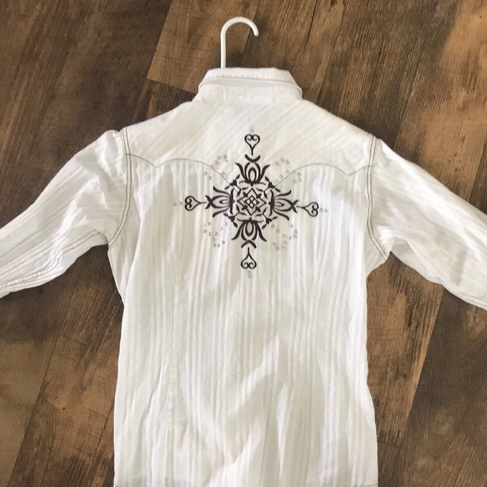 Ariat button down rodeo shirt